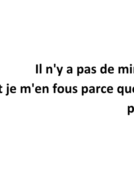 [ARTICLE] On ne vous force pas&nbsp;!